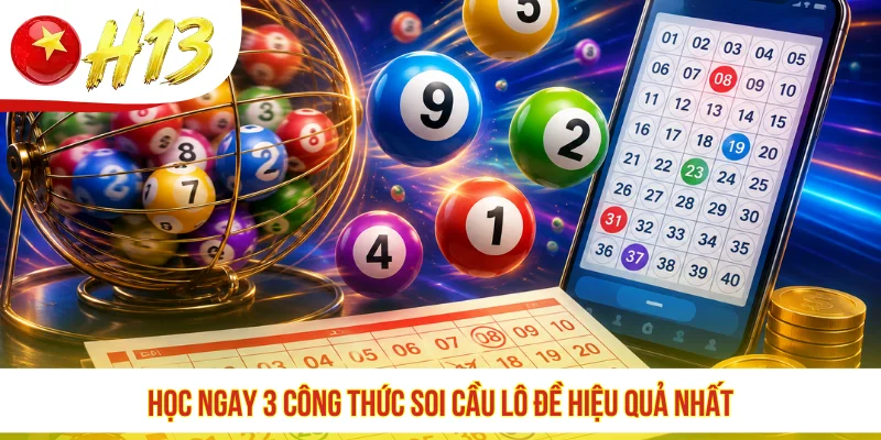 Học ngay 3 công thức soi cầu lô đề hiệu quả nhất